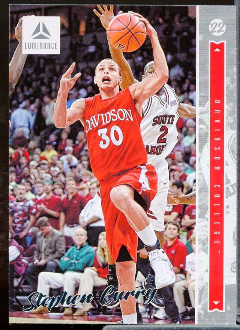 Stephen Curry Card 2022-23 Panini Chronicles Draft Picks Luminance #46  Image 1