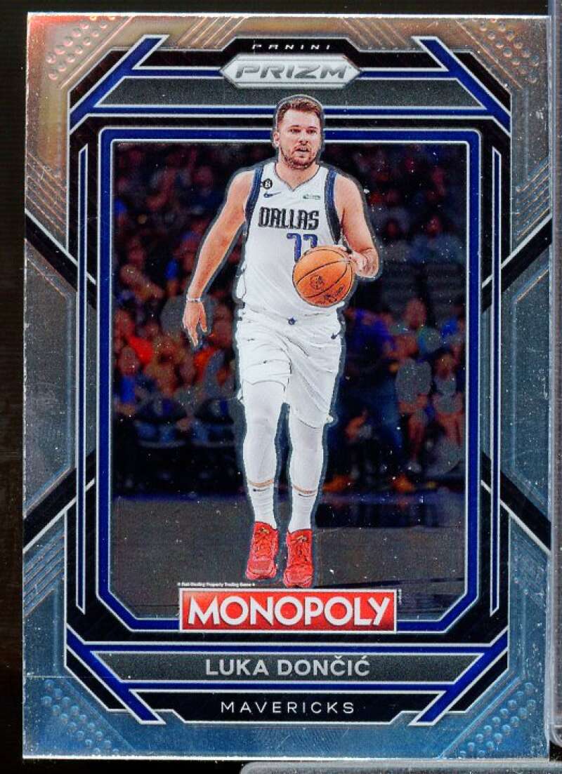 Luka Doncic Card 2022-23 Panini Prizm Monopoly #19  Image 1