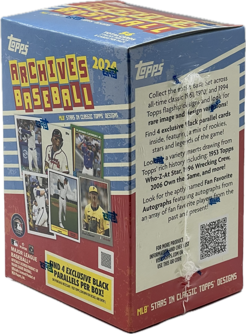 2024 Topps Archives Baseball 7-Pack Blaster Box Image 1