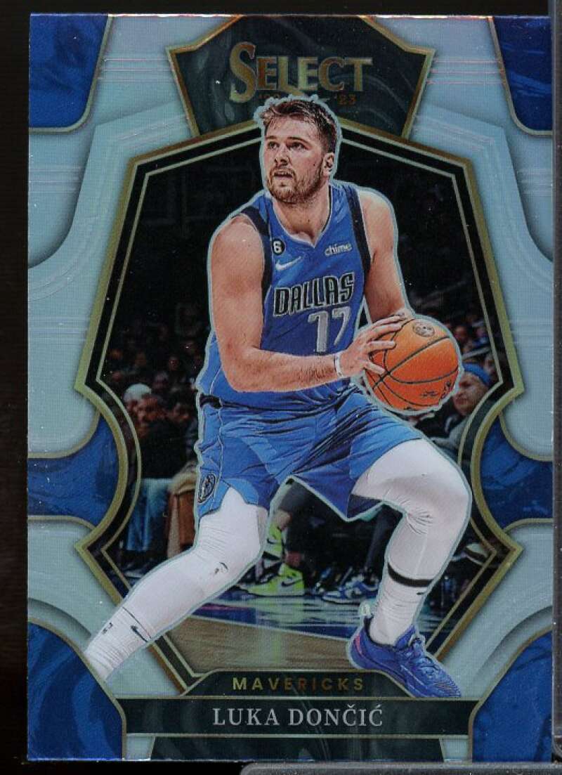 Luka Doncic Card 2022-23 Select Prizms Silver #151  Image 1