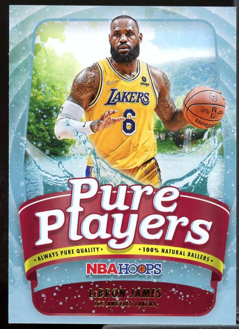 LeBron James Card 2022-23 Hoops Pure Players Winter #8  Image 1
