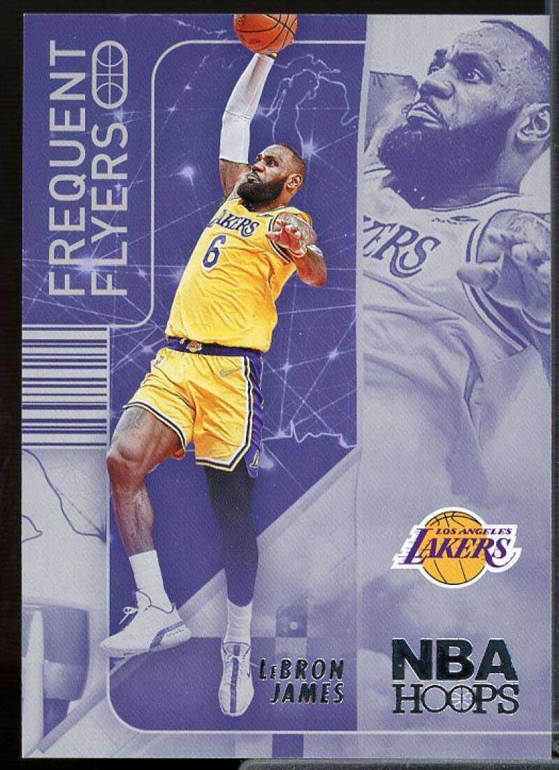 LeBron James Card 2022-23 Hoops Frequent Flyers #6  Image 1