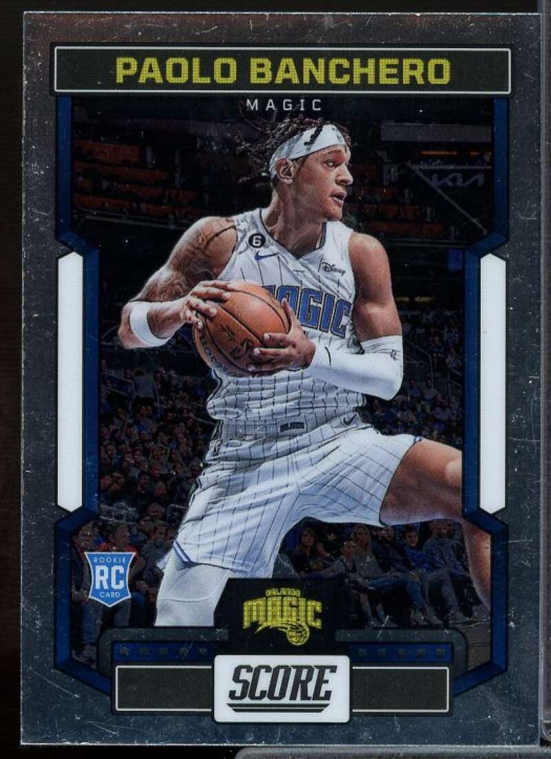 Paolo Banchero /Score Rookie Card 2022-23 Panini Chronicles #538  Image 1