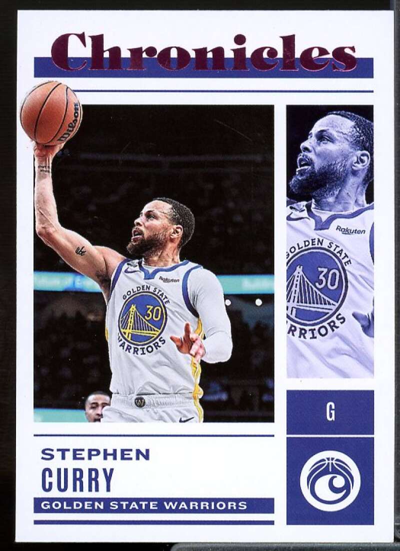 Stephen Curry Card 2022-23 Panini Chronicles Pink #20  Image 1