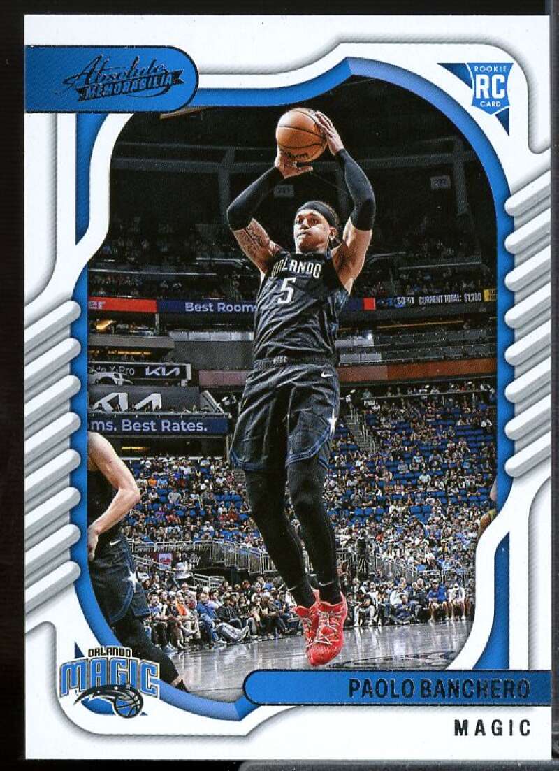 Paolo Banchero /Absolute Rookie Card 2022-23 Panini Chronicles #101  Image 1