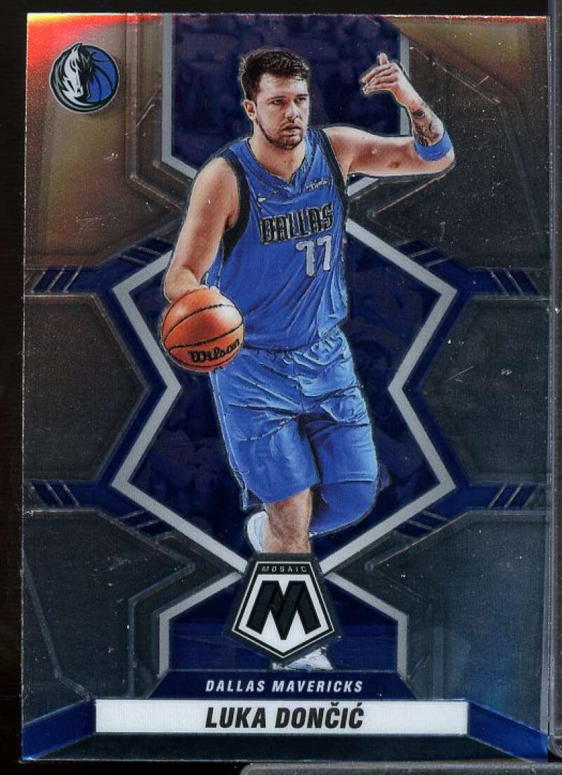 Luka Doncic Card 2021-22 Panini Mosaic #6  Image 1