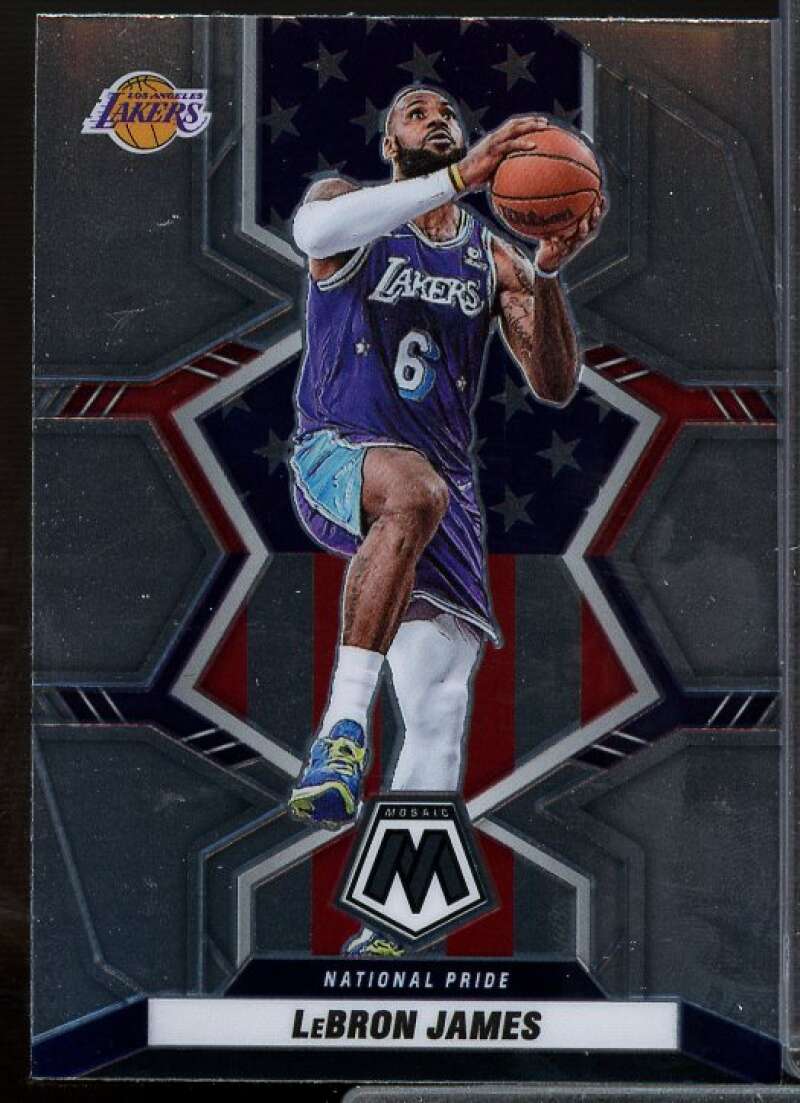 LeBron James NP Card 2021-22 Panini Mosaic #246  Image 1