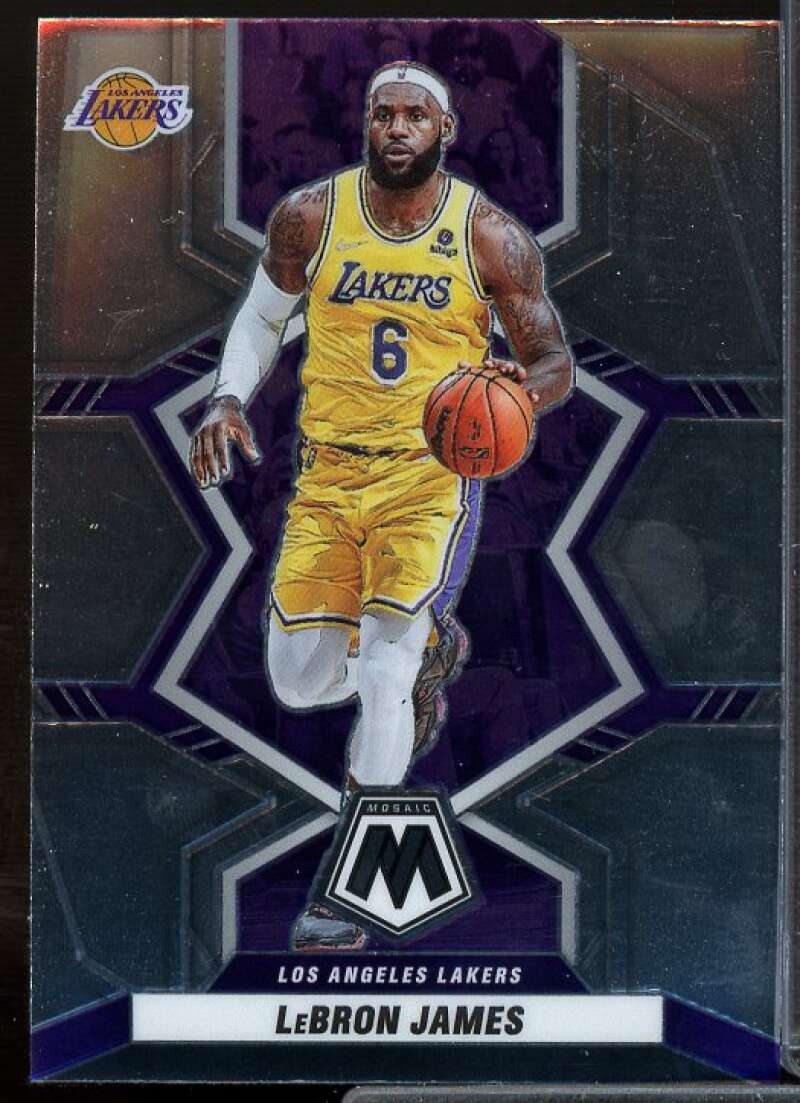 LeBron James Card 2021-22 Panini Mosaic #146  Image 1
