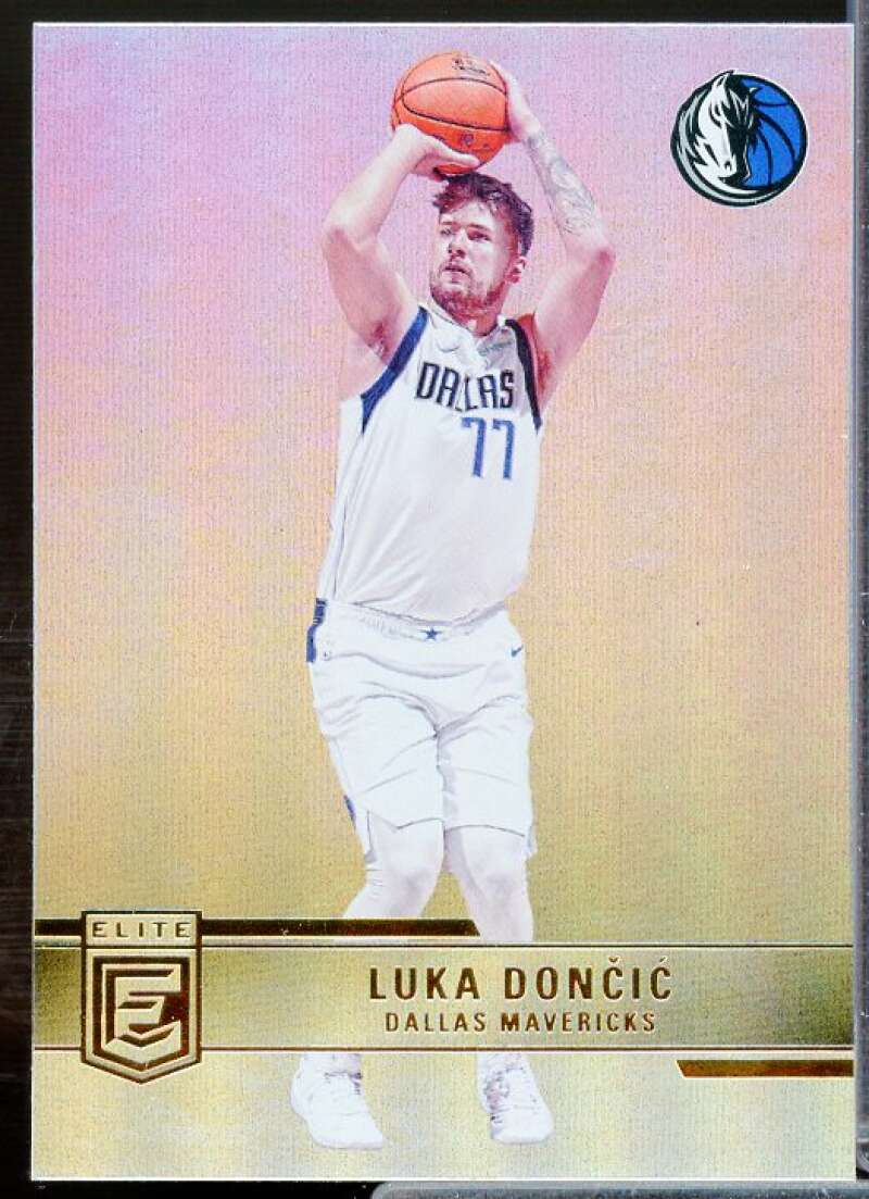 Luka Doncic Card 2021-22 Elite #109  Image 1