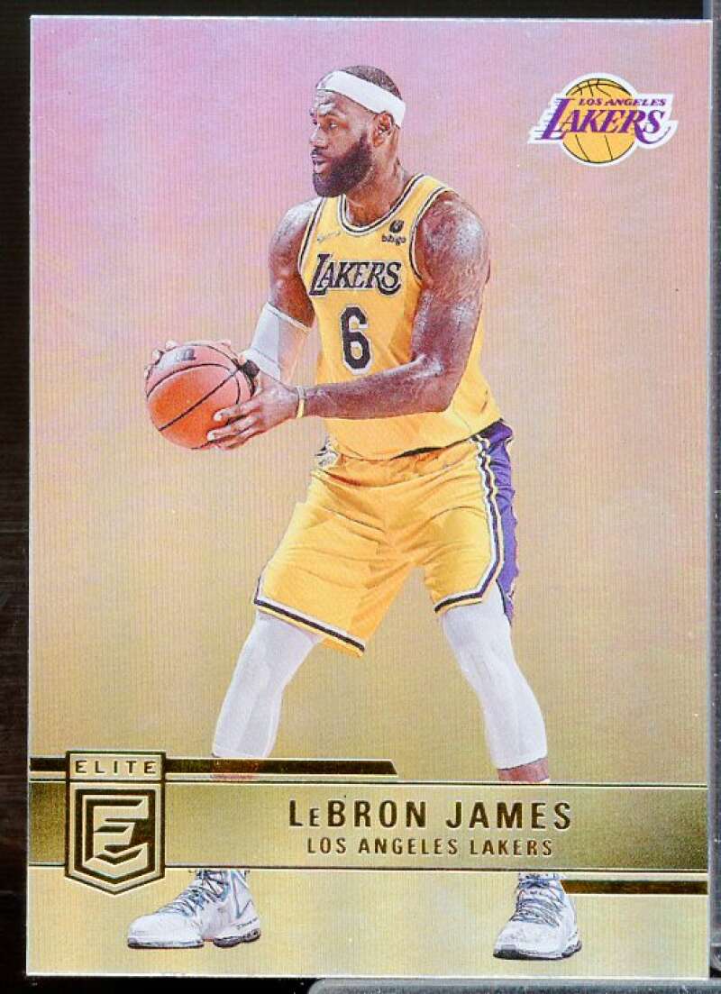 LeBron James Card 2021-22 Elite #2  Image 1