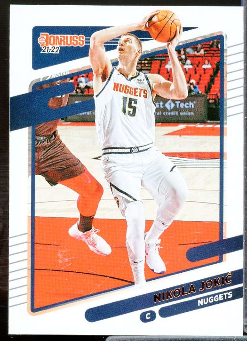 Nikola Jokic Card 2021-22 Donruss #28  Image 1