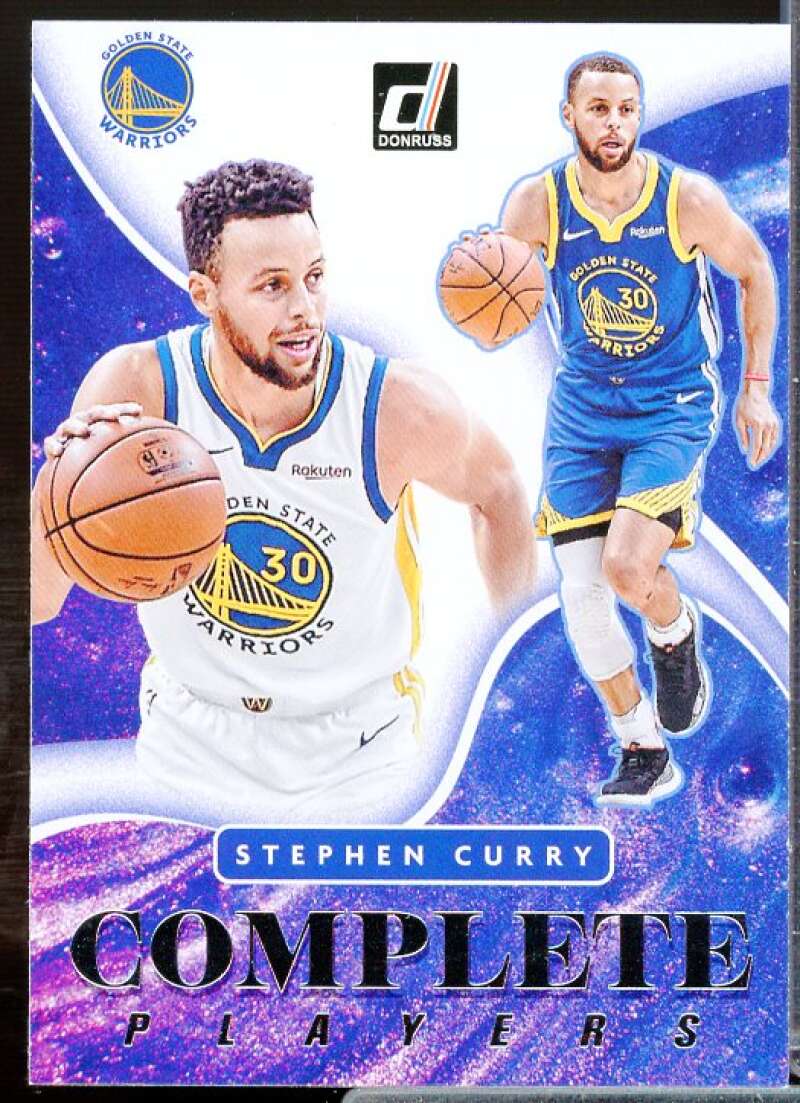 Stephen Curry Card 2021-22 Donruss Complete Players #7  Image 1