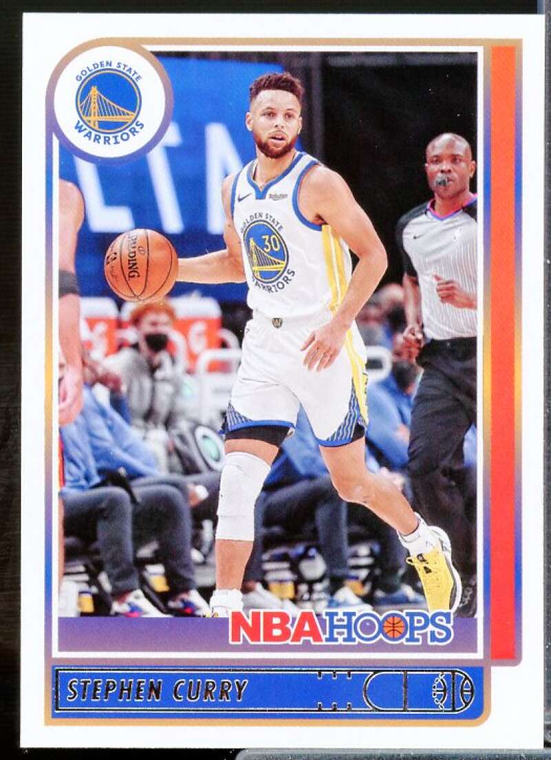 Stephen Curry Card 2021-22 Hoops #18  Image 1
