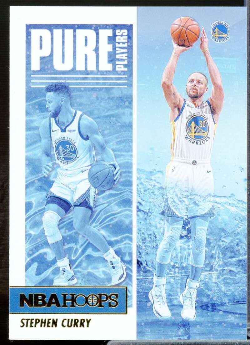 Stephen Curry Card 2021-22 Hoops Pure Players #8  Image 1