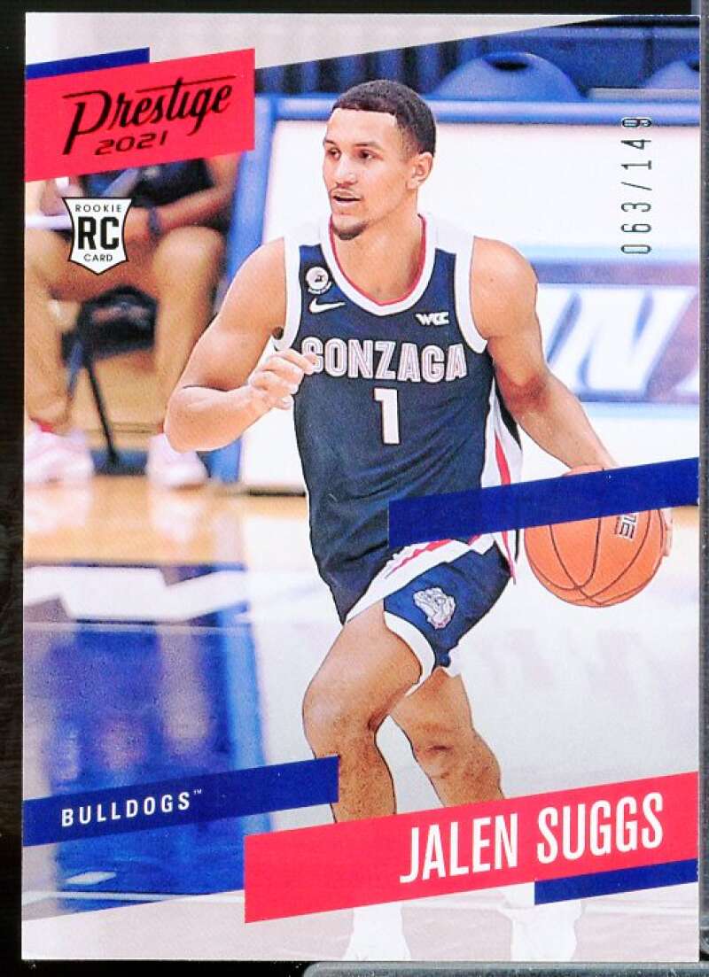 Jalen Suggs/Prestige Rookie Card 2021-22 Panini Chronicles Draft Picks Red #371  Image 1