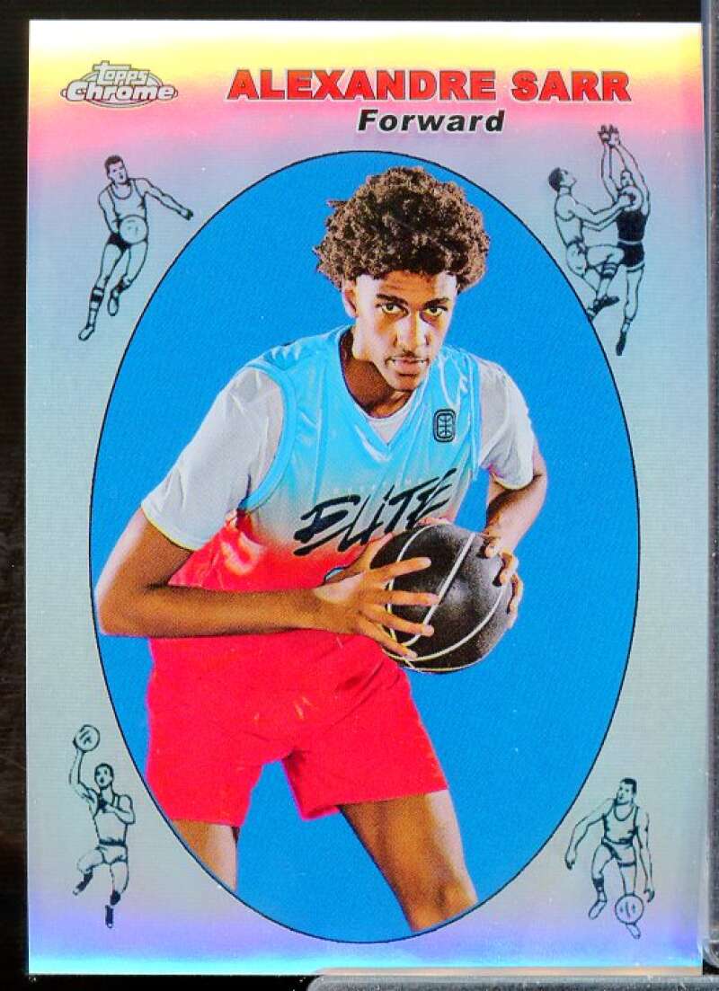Alexandre Sarr Rookie 2021-22 Topps Chrome Overtime Elite '69 Topps #69TB17  Image 1