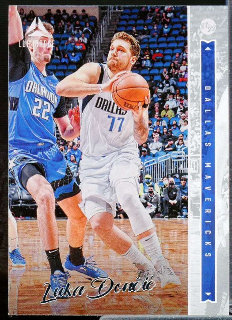 Luka Doncic/Luminance Card 2021-22 Panini Chronicles #242  Image 1