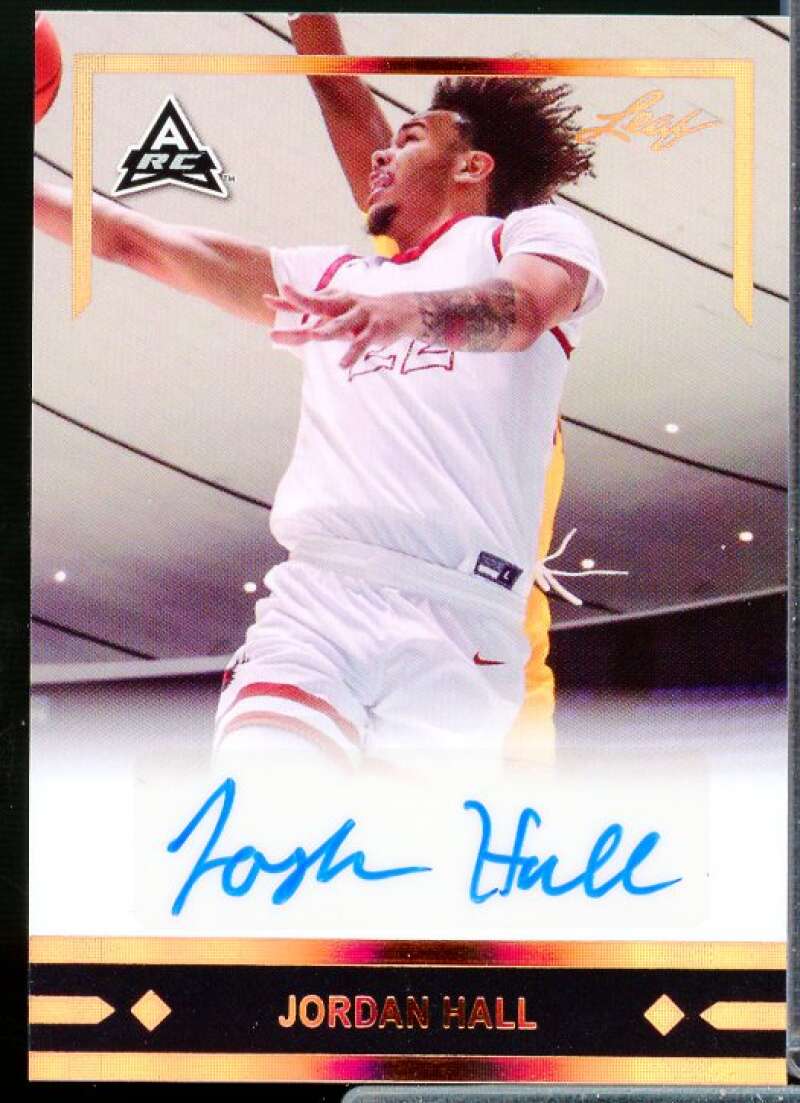 Jordan Hall Rookie Card 2021-22 Leaf Memories '91 Bronze #GLRJH1  Image 1