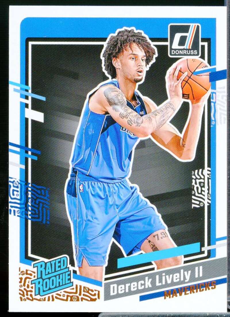 Dereck Lively II Rookie Card 2023-24 Donruss #233  Image 1