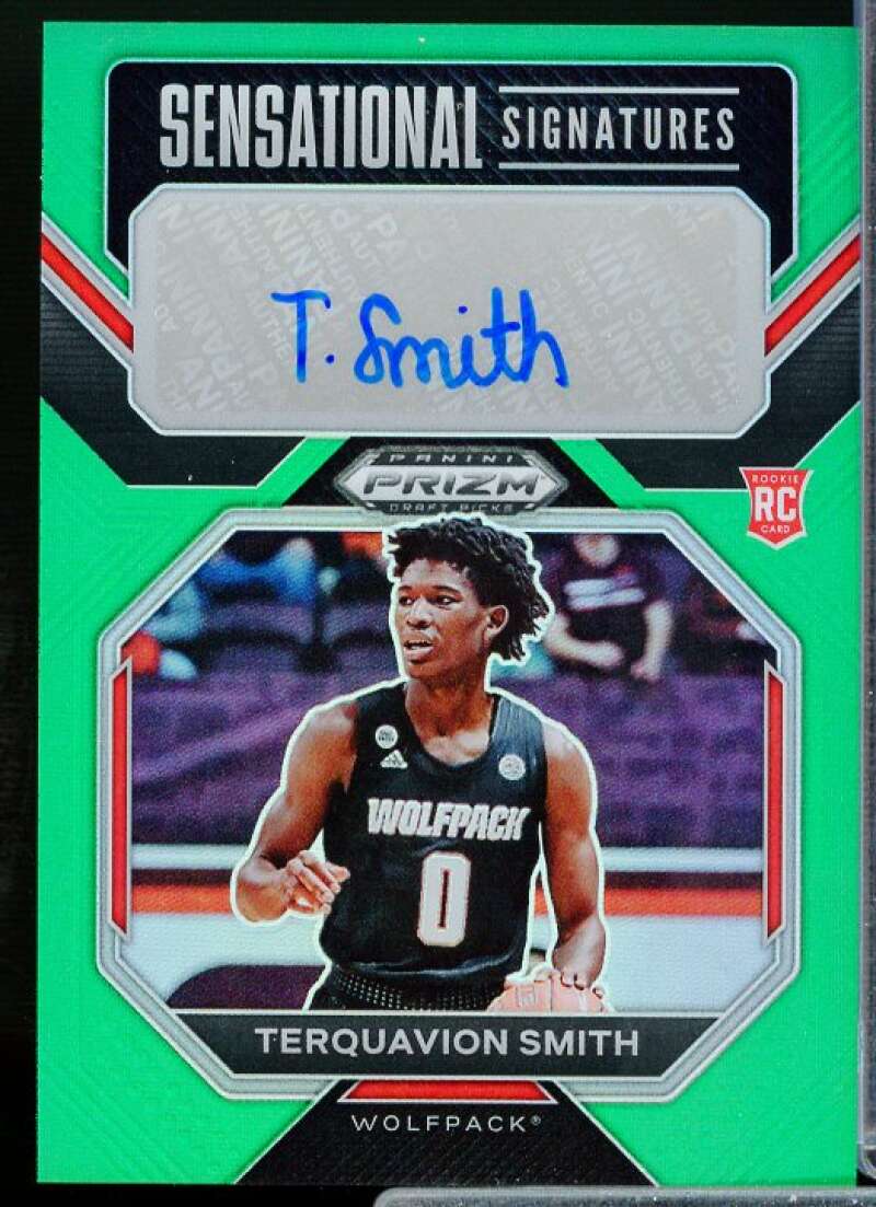 Terquavion Smith Rookie 2023 Prizm Draft Picks Sensational AU Prizms Green #30  Image 1