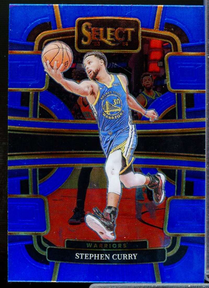Stephen Curry Card 2023-24 Select Blue #56  Image 1