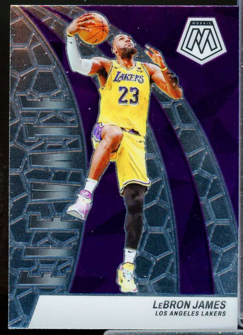 LeBron James Card 2023-24 Panini Mosaic Elevate #23  Image 1