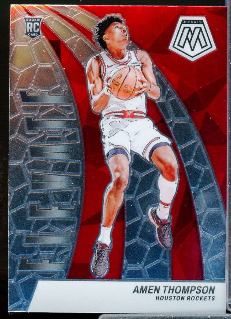 Amen Thompson Rookie Card 2023-24 Panini Mosaic Elevate #13  Image 1
