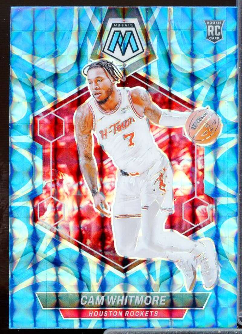 Cam Whitmore Rookie Card 2023-24 Panini Mosaic Mosaic Reactive Blue #217  Image 1