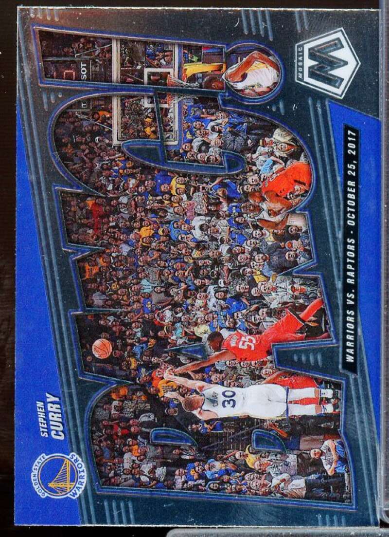Stephen Curry Card 2021-22 Panini Mosaic Bang #13  Image 1