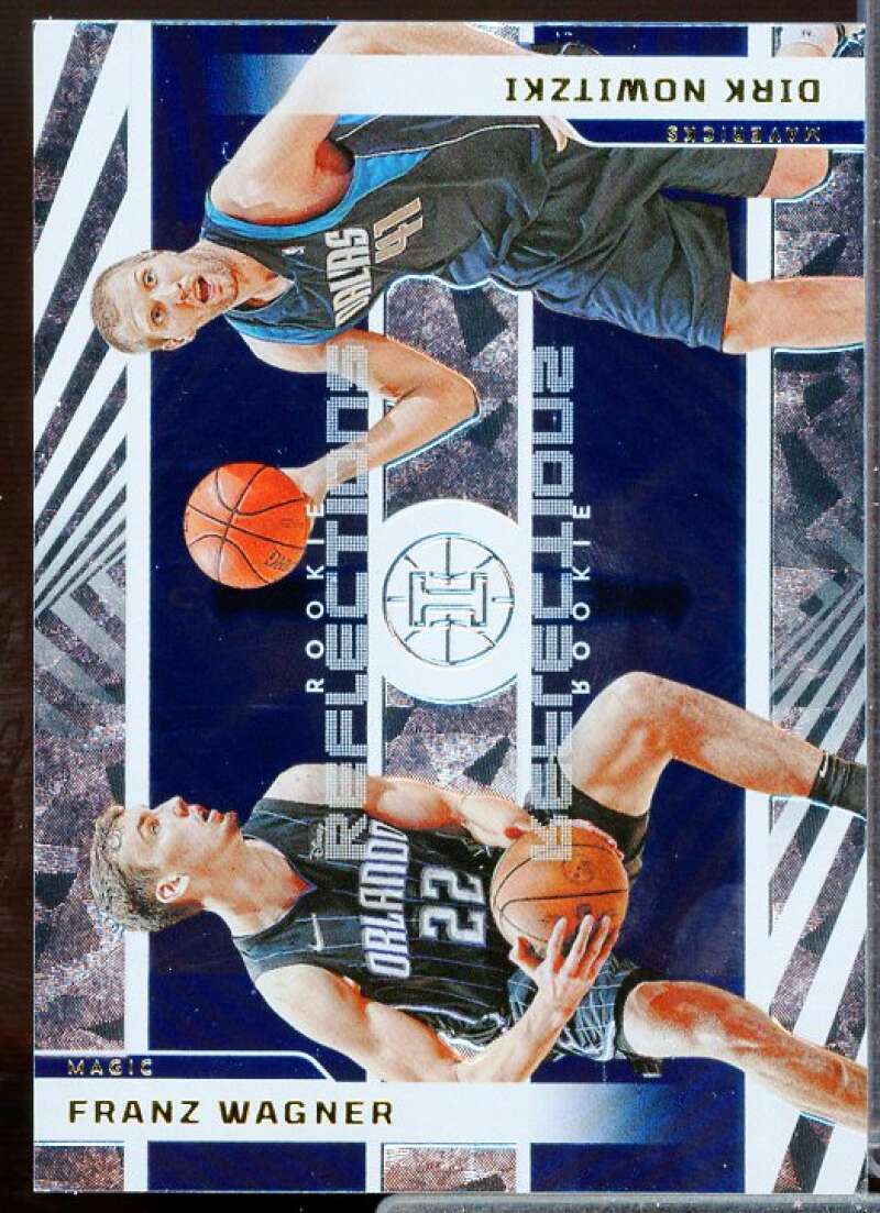 Dirk Nowitzki/Franz Wagner Rookie 2021-22 Panini Illusions Rookie Reflection #9  Image 1