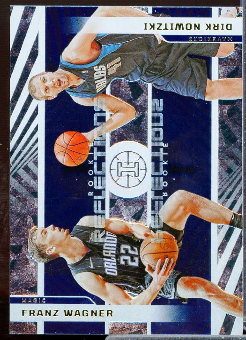 Dirk Nowitzki/Franz Wagner Rookie 2021-22 Panini Illusions Rookie Reflection #9  Image 1