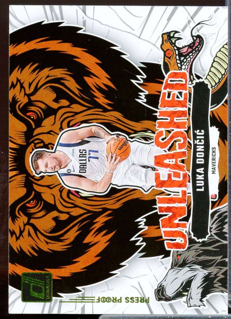Luka Doncic Card 2023-24 Donruss Unleashed #15  Image 1