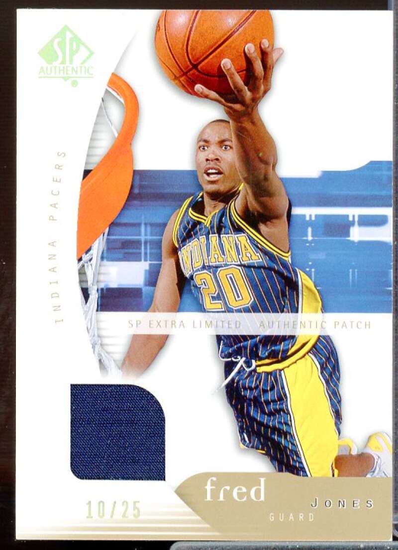 Fred Jones Card 2005-06 SP Authentic Limited Extra Patches #33  Image 1