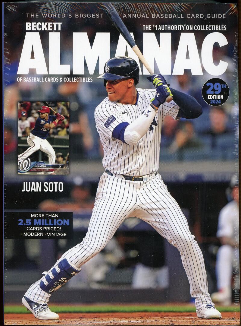 2024 Beckett Almanac Annual Baseball Price Guide Magazine 29th Edition Juan Soto Image 1