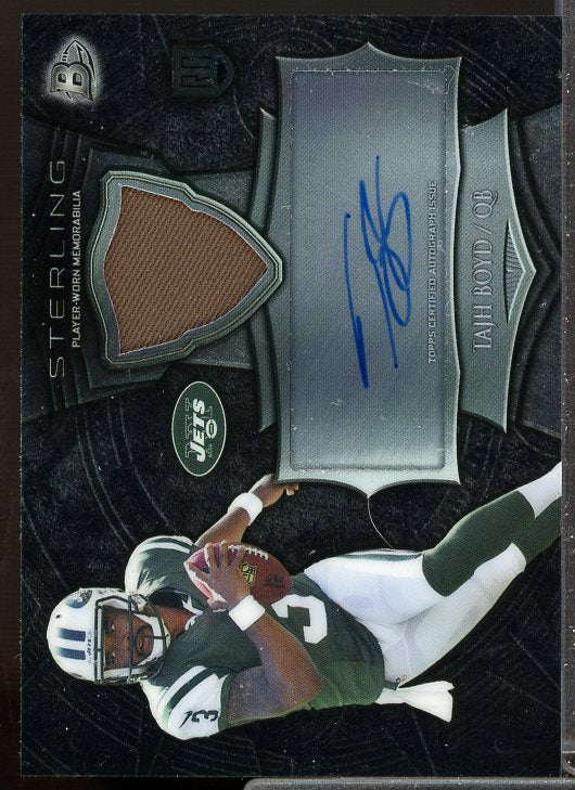 Tajh Boyd Rookie Card 2014 Bowman Sterling Rookie Autograph Relics #BSARTBO  Image 1