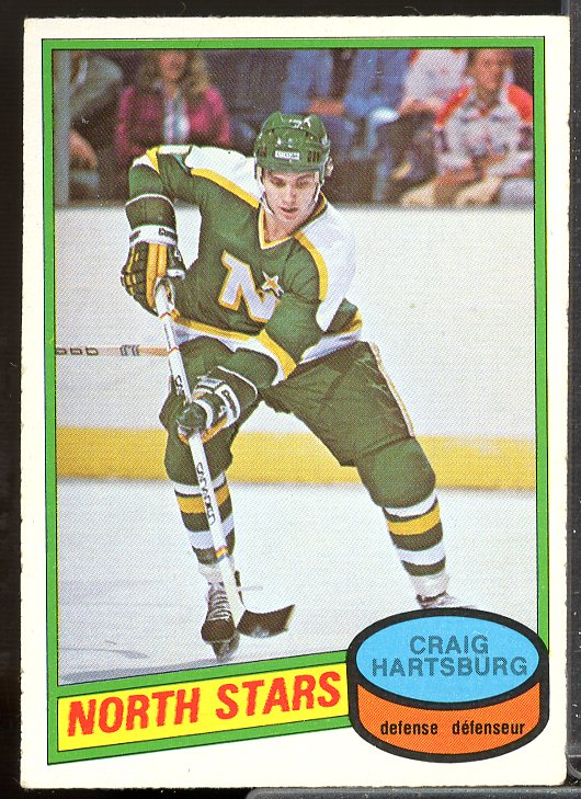 Craig Hartsburg Rookie Card 1980-81 O-Pee-Chee #317  Image 1
