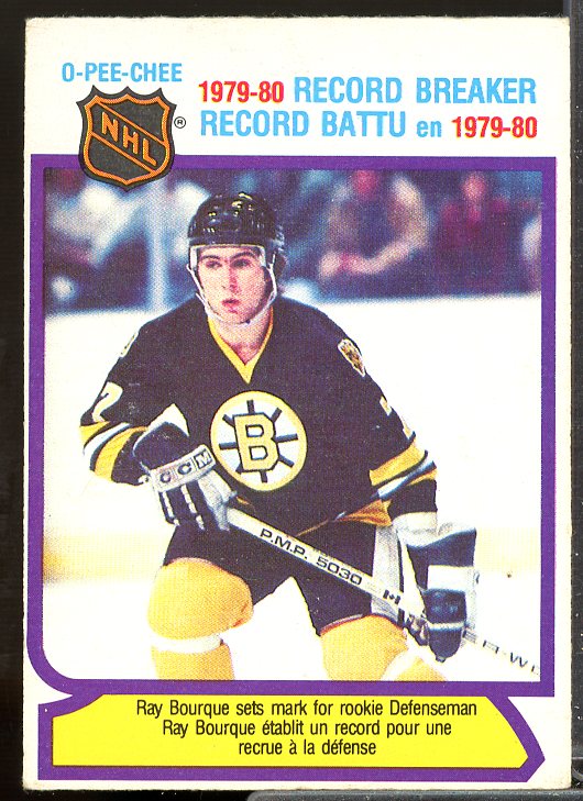 Ray Bourque RB Card 1980-81 O-Pee-Chee #2  Image 1