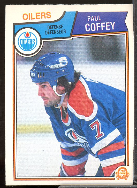 Paul Coffey Card 1983-84 O-Pee-Chee #25  Image 1