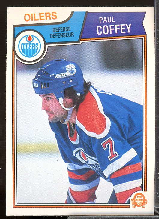 Paul Coffey Card 1983-84 O-Pee-Chee #25  Image 1