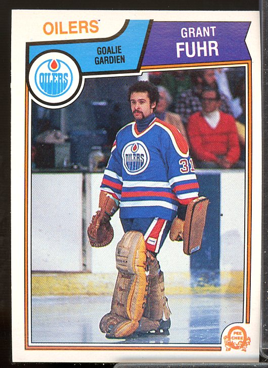 Grant Fuhr Card 1983-84 O-Pee-Chee #27  Image 1