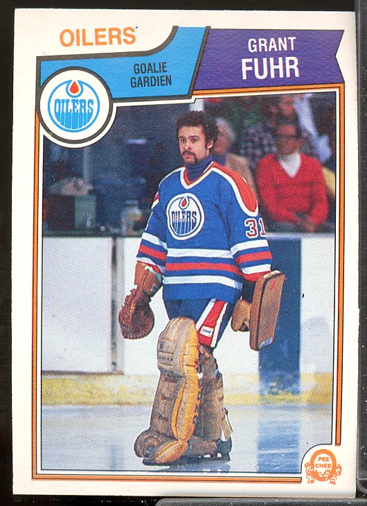 Grant Fuhr Card 1983-84 O-Pee-Chee #27  Image 1