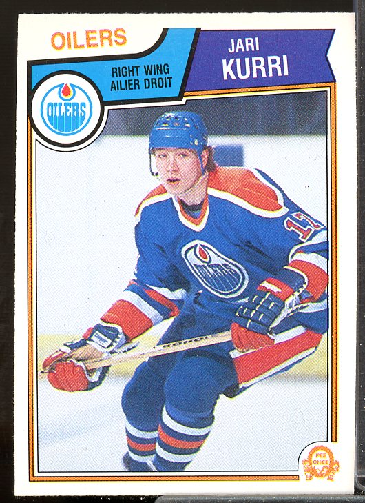 Jari Kurri Card 1983-84 O-Pee-Chee #34  Image 1