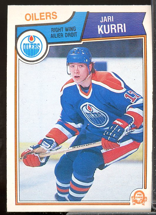 Jari Kurri Card 1983-84 O-Pee-Chee #34  Image 1