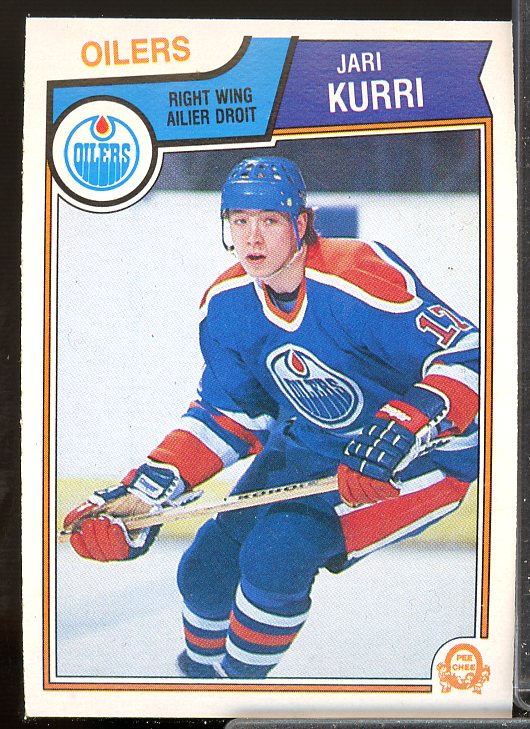 Jari Kurri Card 1983-84 O-Pee-Chee #34  Image 1