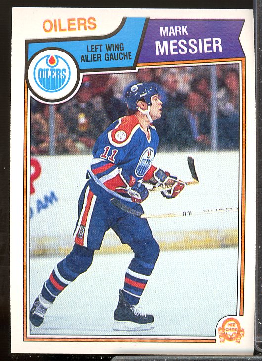 Mark Messier Card 1983-84 O-Pee-Chee #39  Image 1
