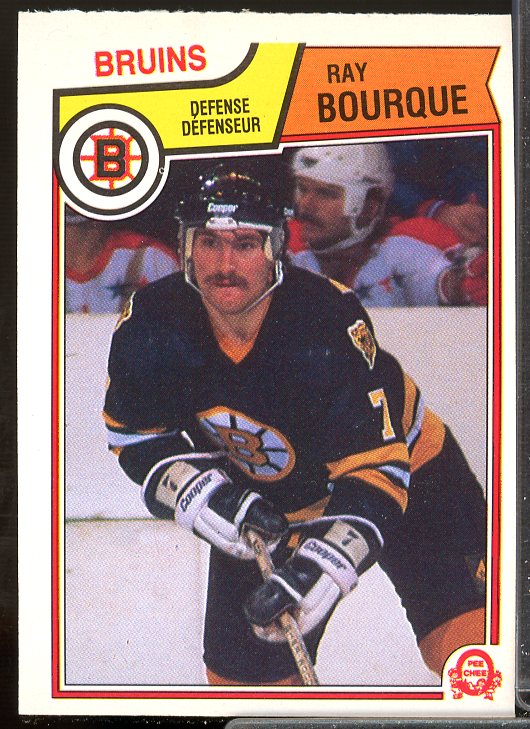 Ray Bourque UER Card 1983-84 O-Pee-Chee #45  Image 1