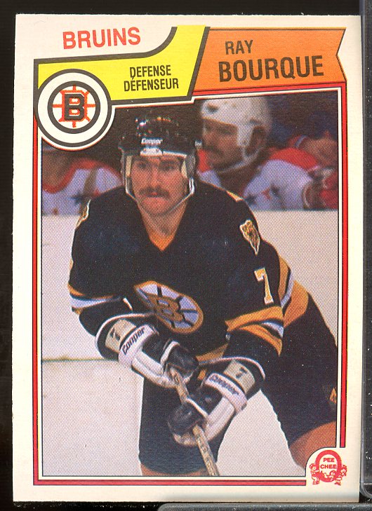 Ray Bourque UER Card 1983-84 O-Pee-Chee #45  Image 1