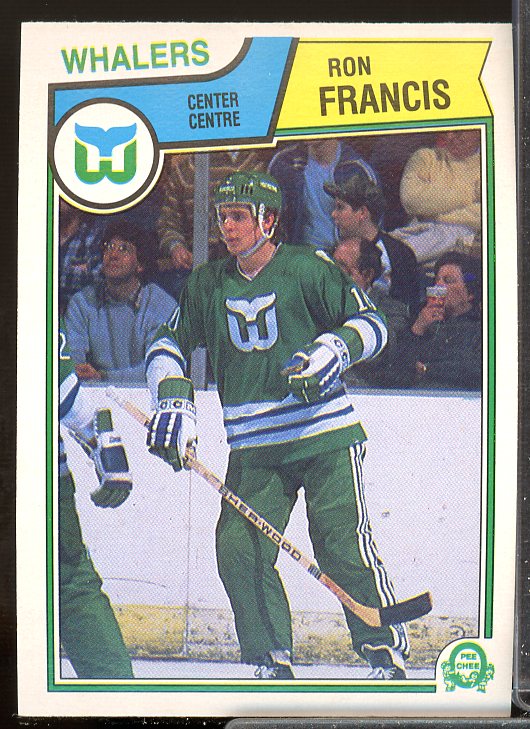 Ron Francis Card 1983-84 O-Pee-Chee #138  Image 1