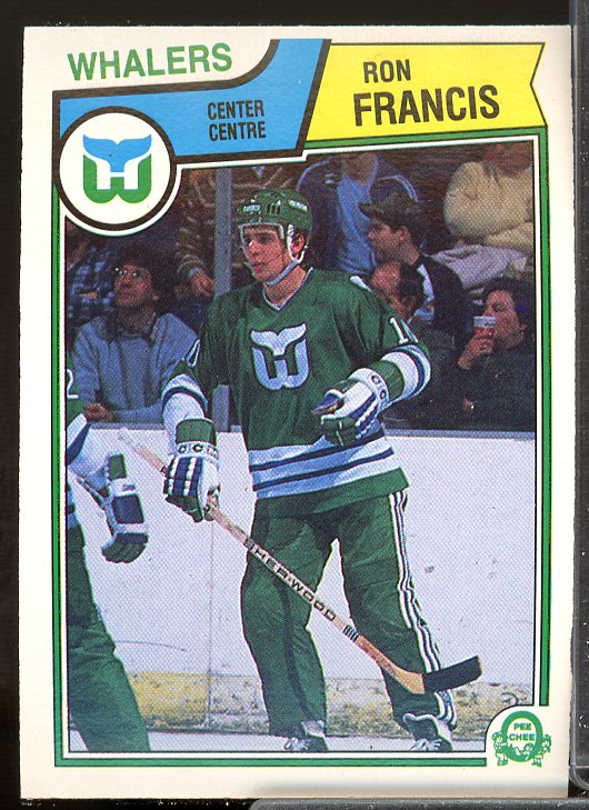 Ron Francis Card 1983-84 O-Pee-Chee #138  Image 1