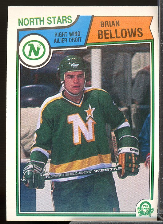 Brian Bellows Rookie Card 1983-84 O-Pee-Chee #167  Image 1